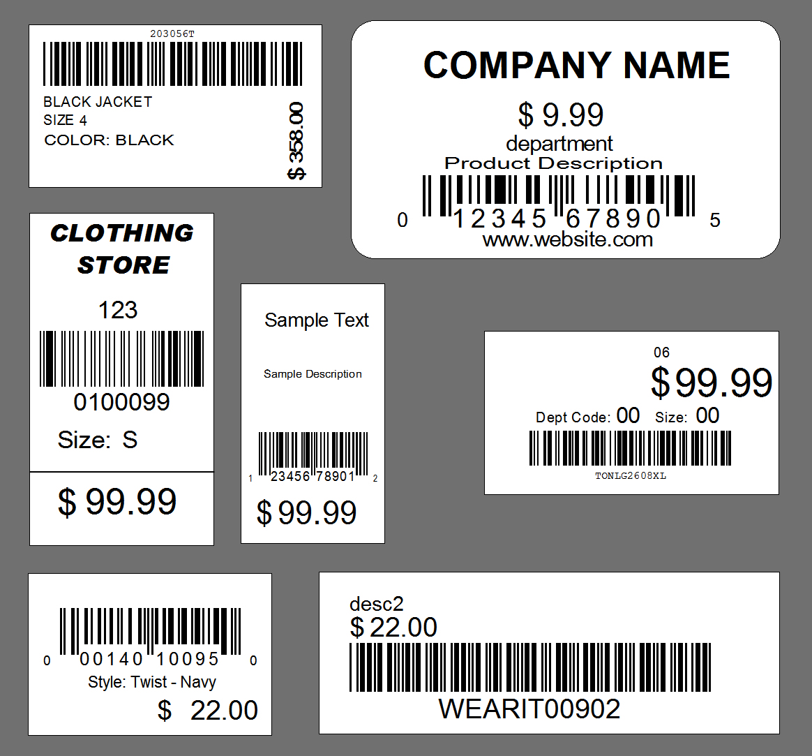 Barcode Label Manufacturer supplier Gurgaon Manesar Bawal Bhiwadi